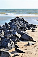 En la playa de Matalascañas