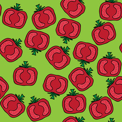 Pattern tomatoes.