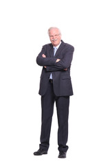 Full body caucasian man