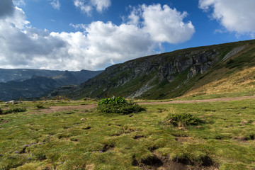 Summer Landscape of Rila Mountan near The Seven Rila Lakes, Bulgaria