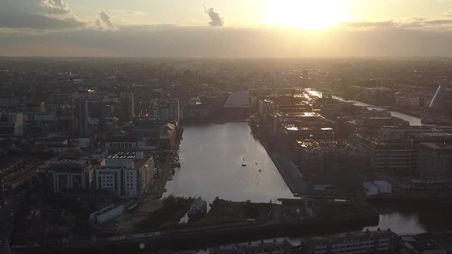 Dublin City Drone Aerial