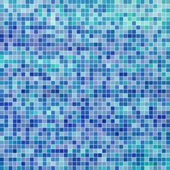 abstract vector square pixel mosaic background