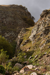 rocks in mountains