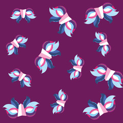 masks decoration carnival festival background