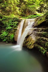 Long exposure photos of Tatlica Waterfall in Erfelek, Sinop in Turkey
