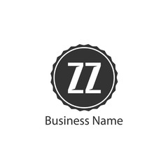 Initial Letter ZZ Logo Template Design