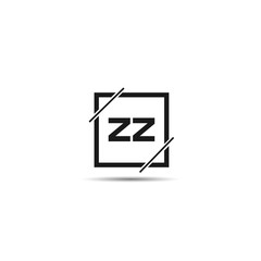 Initial Letter ZZ Logo Template Design