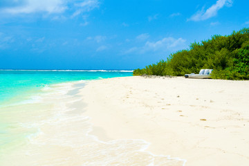 Beautiful sandy beach
