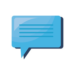 speech bubble message icon