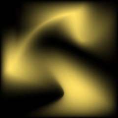 Yellow and black abstract background.Blur gradient