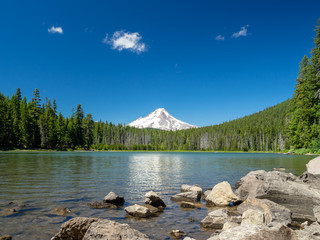 Portland, Oregon, USA : Mount Hood National Forest, Frog Lake View