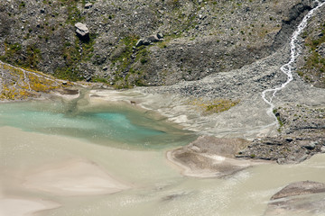 Pasterze  glacier Austria at the Grossglockner