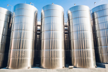 Industrial equipment for wine production