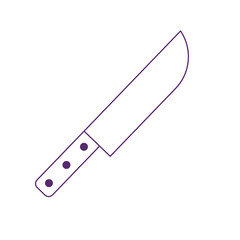 kitchen knife cutlery icon
