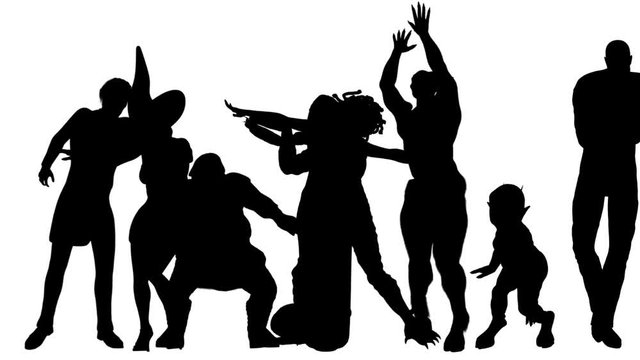 Monster Party Dance 3 (Silhouettes)