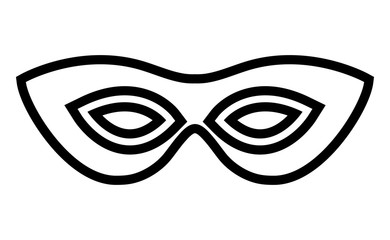 mask carnival celebration icon