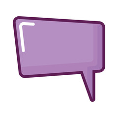 speech bubble message icon