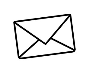 envelope mail isolated icon