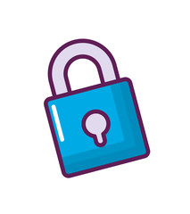 safe secure padlock icon