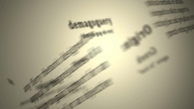 Definition: Demagoguery 