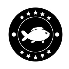fish animal isolated icon