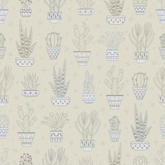 Seamless pattern in pastel colors