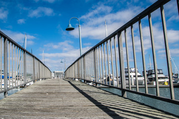 marina pier deck
