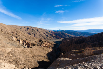 Fototapeta na wymiar Bolivian canyon near Tupiza,Bolivia