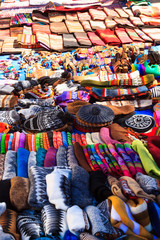 Fototapeta na wymiar Tarabuco traditional market, Bolivia.