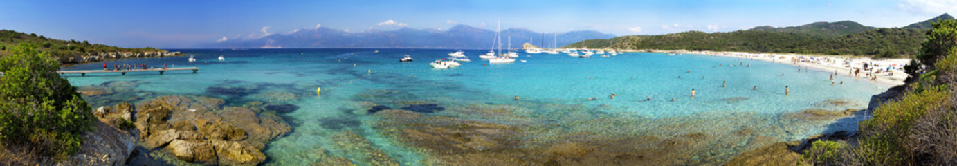 Panorama plage Lotu, Corse