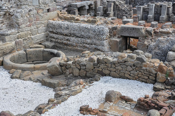 Ancient roman city of Caparra, Extremadura, Spain