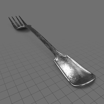French fiddle fork