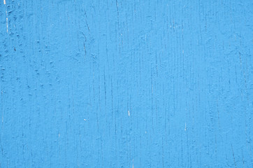 Weathered Blue Painted Wood Surface Backgrounds