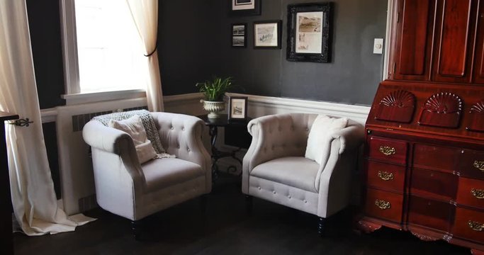 Cigar room interior