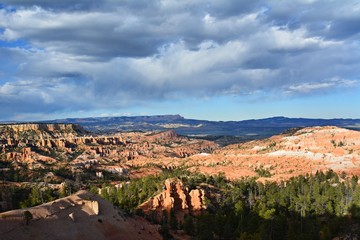view of bryce canyon in utah usa