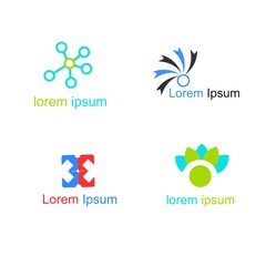 Abstract graphic icon, logo design template, symbol for company