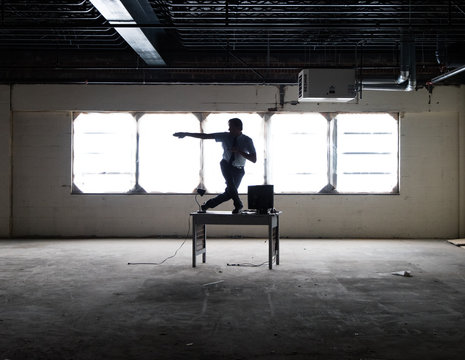 Kung Fu on Desk