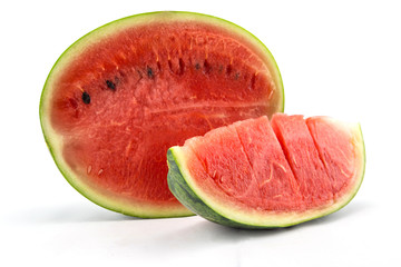 watermelon on white background