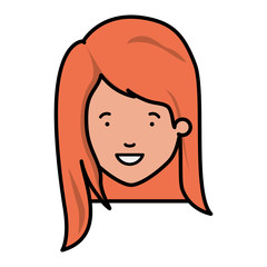 head of woman avatar character