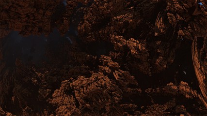 rock texture background computer generated orange version