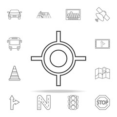 target icon. navigation icons universal set for web and mobile