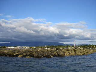 Fiji clouds