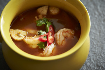Tom yum soup 