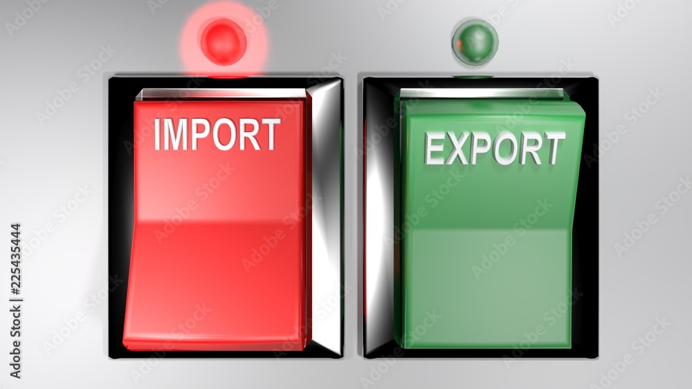 Poster import - export switches - import selected - 3d rendering