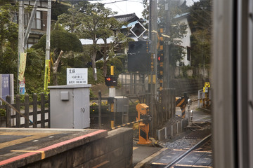 Train station in japan