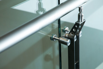 Glass Holder or metal holder the building glass or wall glasses