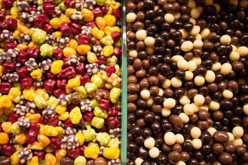 Bright tasty sweets 