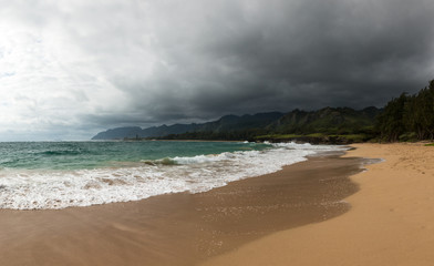 Moody weather on Hawaii
