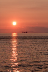 Bright suset