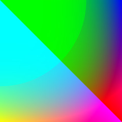 Bunte Formen und Muster